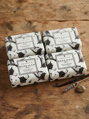 Beekman 1802 Vanilla Absolute Goat Milk Soap - Lot of 4